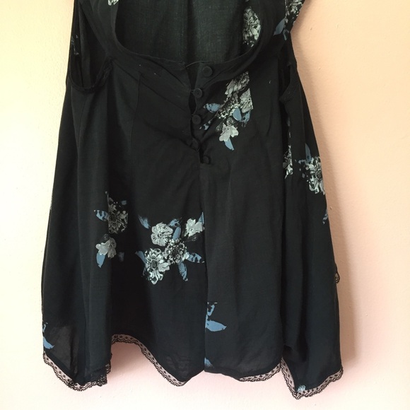 Free People Halter Floral Romper - Picture 4 of 4